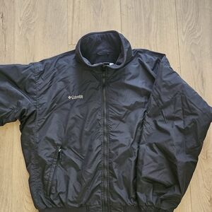 Columbia Men's Thick Black Jacket Fleece Lining
